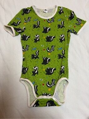 ODU skunk adult onesie